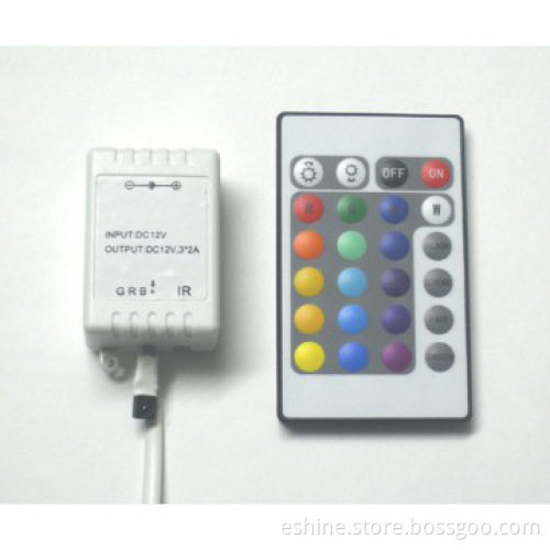 New DC12V/24V IR RGB LED Controller with 2years warranty
